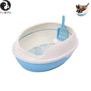 Semi-Closed Anti-Splashing, Deodorizing And Deodorizing, Taking Out The Litter Box Medium Cat litter Bowl