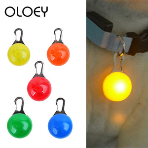 Pet Cat LED Glow Collar With Ball Dog Collar Cat Puppy Pet Supplies Cat Dog Accessories Small Dog Necklace Pets Dog Accessories