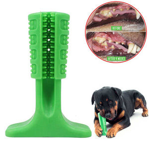 Dog Toy Ball Food Funny Toothbrush Stick Pet Dog Toys For Small Large Dogs Tooth Brush Bite Resistant Puppy Pet Chew Toys Rubber