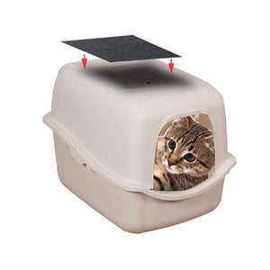 Charcoal Cats Litter Box Replacment Filter Hooded Cats Litter Boxes Pans Carbon Odor Filters MYDING