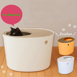 Cat Sandbox Kitten Litter Box Indoor Semi-Closed Tray Toilet Bedding Training Detachable Bedpan For Small Medium Pet Accessories