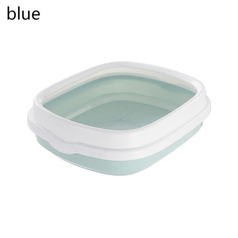 Cat Litter Box Cat Dog Tray Teddy Anti-Splash Toilette with cat litter shovel Puppy Cat Indoor Home Sandbox Pet Dog Toilet