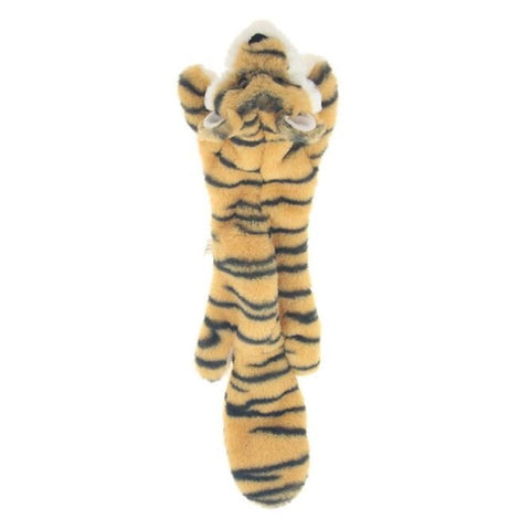 Plush Dog Chew Toys Pet Puppy Cleaning Teeth Toy Wolf Toys Stuffed Squeaky Animals Rabbit Honking Training Squirrel Pet Supplies