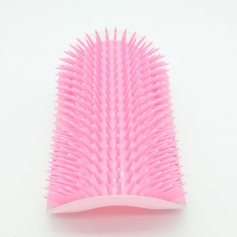 Pet brush cat comb corner placed cat scratch itching scratch itching pet cat massage wall brush