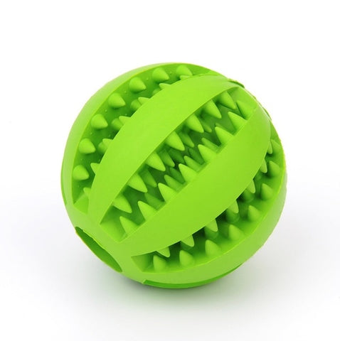 Pet Sof Pet Dog Toys Toy Funny Interactive Elasticity Ball Dog Chew Toy For Dog Tooth Clean Ball Of Food Extra-tough Rubber Ball