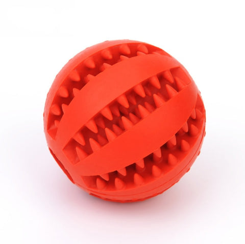 Pet Sof Pet Dog Toys Toy Funny Interactive Elasticity Ball Dog Chew Toy For Dog Tooth Clean Ball Of Food Extra-tough Rubber Ball