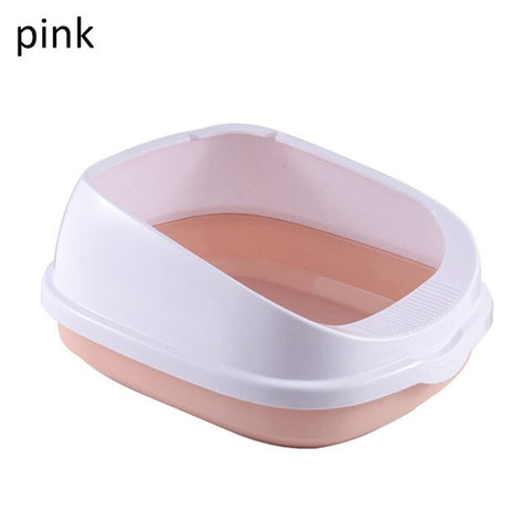 Cat Litter Box Cat Dog Tray Teddy Anti-Splash Toilette with cat litter shovel Puppy Cat Indoor Home Sandbox Pet Dog Toilet