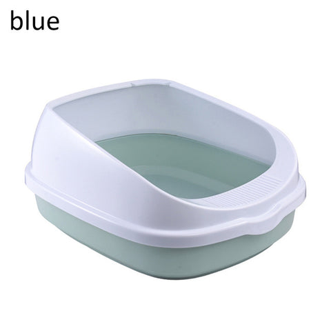 Cat Litter Box Cat Dog Tray Teddy Anti-Splash Toilette with cat litter shovel Puppy Cat Indoor Home Sandbox Pet Dog Toilet