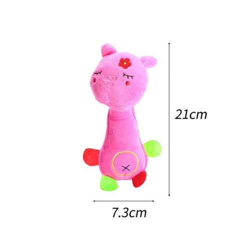 Cute Pet Dog Cat Plush Squeak Sound Dog Toys Funny Fleece Durability Chew Molar Toy Fit for All Pets Elephant Duck Pig