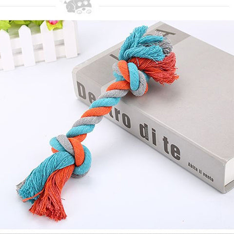 Pets dogs pet supplies 1pcs pet supplies Pet Dog Puppy Cotton Chew Knot Toy Durable Braided Bone Rope Funny Tool