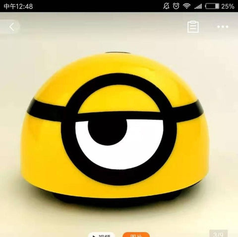 Minion inteligent Escaping Toy Automatic Walk Interactive juguetes For Kids Pets Infrared Sensor Rabbit Pet Supplies Accessories