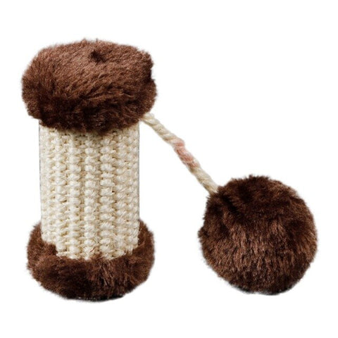 Funny Interactive Crazy Cat Toy Pet Kitten Chewing Toy Sisal Durable Toys Claws Thumb Bite Squeaky Toy For Cats Cat Kickers