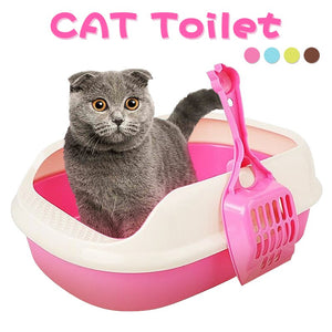 Cat Litter Shovel Litter Box Home Toilet Cleaning Portable Crack-Proof Anti-Breaking Dog Cat Toilet Durable Shatter-Resistant