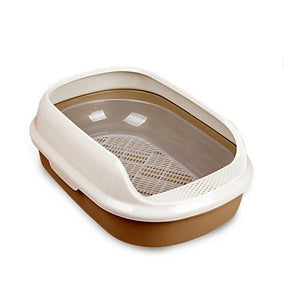 Anti Splash Cats Litter Box Pet Toilet Bedpan Cat Dog Tray Kitten Dog Clean Toilette Home Plastic Sand Box Supplies