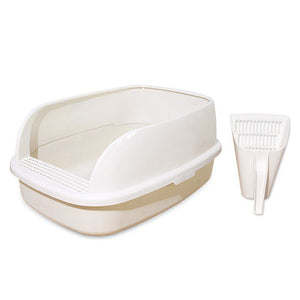 Anti Splash Semi-Closed Cat Litter Box Useful And Durable Cat Bedpans Z20