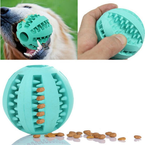 Pet Decompression elastic rubber ball Puppy stretch ball dog Interactive toy cleaning tooth ball Dog Chew toy