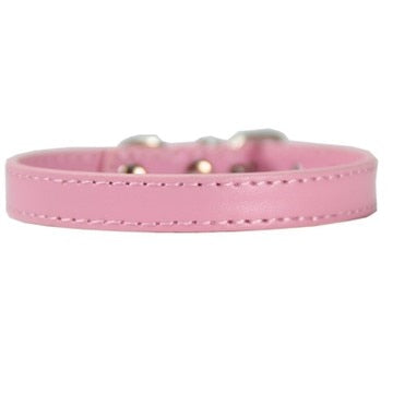 Cat Collar PU Leather Pet Cat Soft Colourful Collars For Small Medium Cat Cats Neck Strap Adjustable Collar